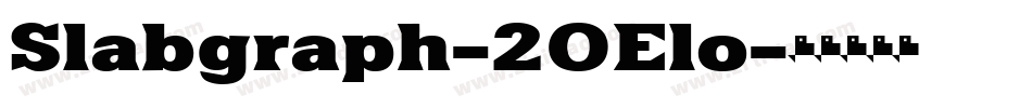 Slabgraph-2OElo字体转换