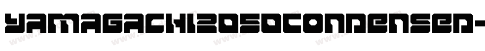 Yamagachi2050Condensed-jlel字体转换