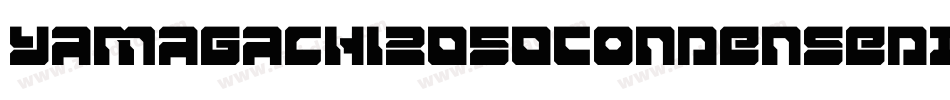 Yamagachi2050CondensedItal-zP2a字体转换