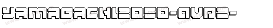 Yamagachi2050-AVD2字体转换