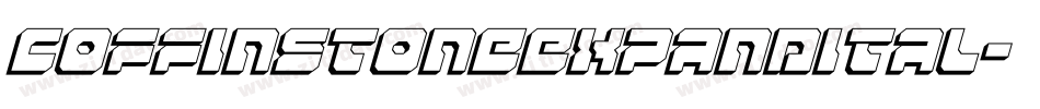 coffinstoneexpandital字体转换