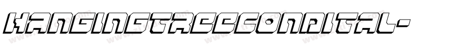 hangingtreecondital字体转换