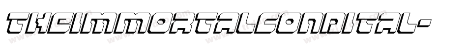 theimmortalcondital字体转换