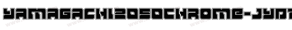 Yamagachi2050Chrome-JYD7字体转换