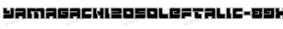 Yamagachi2050Leftalic-89XZ字体转换