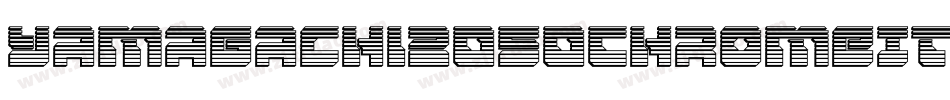 Yamagachi2050ChromeItalic-GRDm字体转换