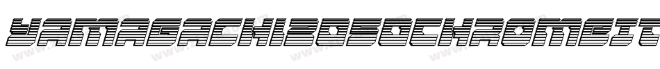 Yamagachi2050ChromeItalic-GRDm字体转换