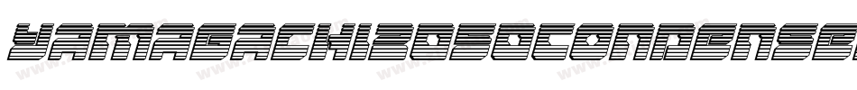 Yamagachi2050Condensed-jlel字体转换
