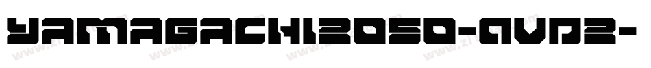 Yamagachi2050-AVD2字体转换