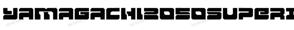 Yamagachi2050SuperItalic-KrjZ字体转换