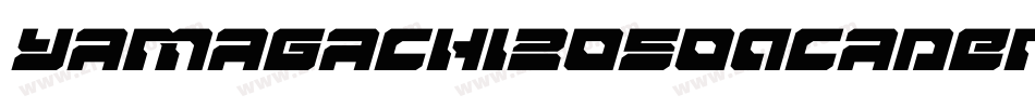 Yamagachi2050AcademyItalic-VXR6字体转换