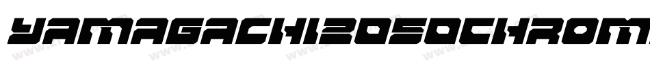 Yamagachi2050Chrome-JYD7字体转换