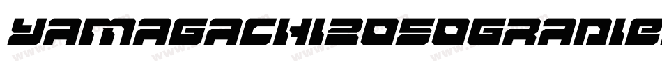 Yamagachi2050Gradient-ydK2字体转换 Yamagachi2050Gradient-ydK2字体转换