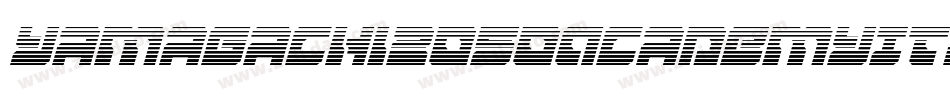 Yamagachi2050AcademyItalic-VXR6字体转换