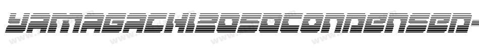 Yamagachi2050Condensed-jlel字体转换
