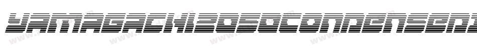Yamagachi2050CondensedItal-zP2a字体转换