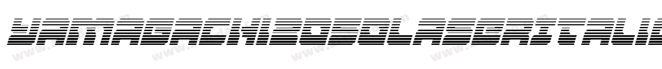 Yamagachi2050LaserItalic-BJZG字体转换 Yamagachi2050LaserItalic-BJZG字体转换