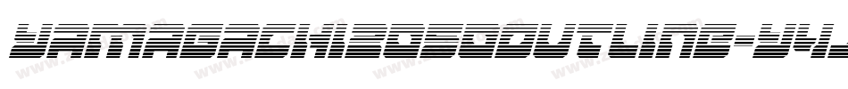 Yamagachi2050Outline-Y4jy字体转换