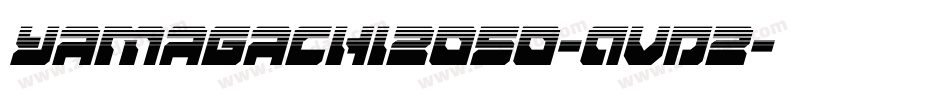 Yamagachi2050-AVD2字体转换