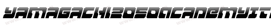 Yamagachi2050AcademyItalic-VXR6字体转换