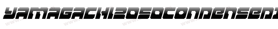 Yamagachi2050CondensedItal-zP2a字体转换