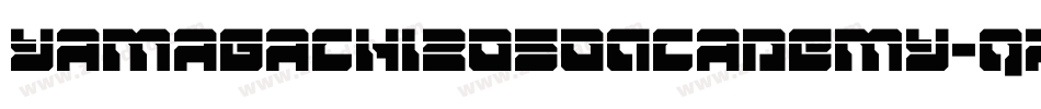 Yamagachi2050Academy-qrnl字体转换