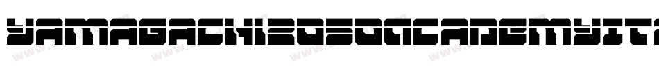 Yamagachi2050AcademyItalic-VXR6字体转换