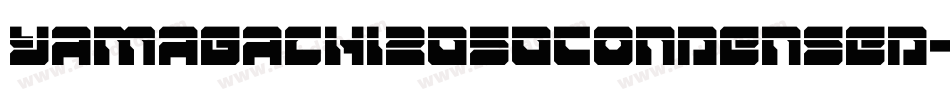 Yamagachi2050Condensed-jlel字体转换