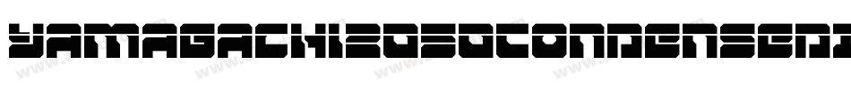 Yamagachi2050CondensedItal-zP2a字体转换
