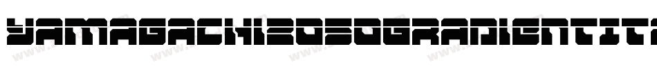 Yamagachi2050GradientItalic-9OJZ字体转换