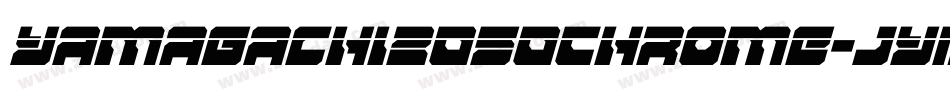 Yamagachi2050Chrome-JYD7字体转换