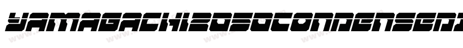 Yamagachi2050CondensedItal-zP2a字体转换