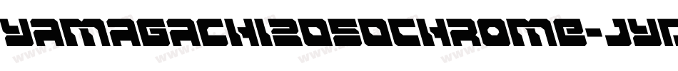 Yamagachi2050Chrome-JYD7字体转换