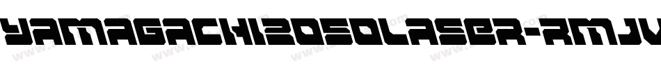 Yamagachi2050Laser-Rmjv字体转换