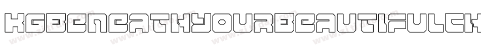KgBeneathYourBeautifulChunk-n4JY字体转换