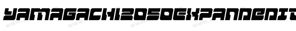 Yamagachi2050ExpandedItalic-6WAo字体转换