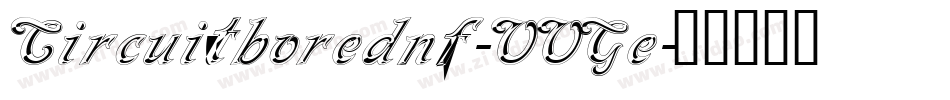 Circuitborednf-OOGe字体转换
