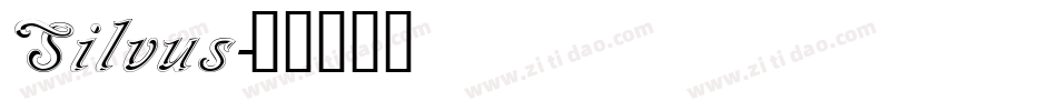Silvus字体转换