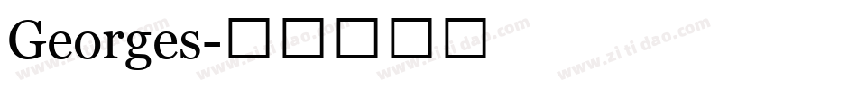 Georges字体转换