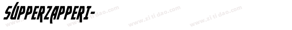 SupperzapperI字体转换