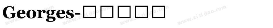 Georges字体转换