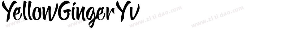 YellowGinger-Y45v字体转换