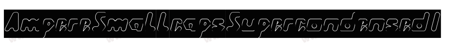 AmpereSmallcapsSupercondensedItalic-65Vo字体转换