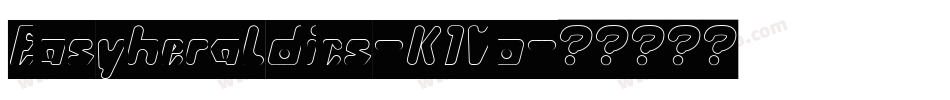 Easyheraldics-K1Vo字体转换 Easyheraldics-K1Vo字体转换