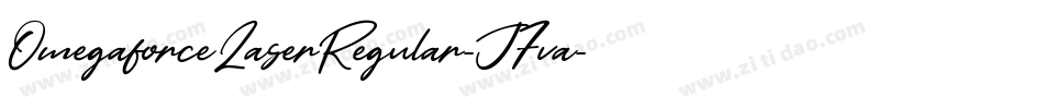 OmegaforceLaserRegular-J7va字体转换