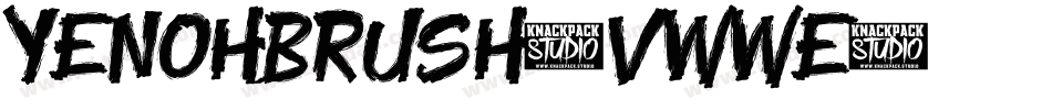 YenohBrush-Vwwe字体转换