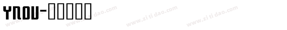 Yndu字体转换