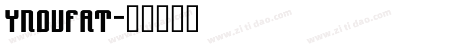 YnduFat字体转换