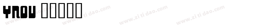 Yndu字体转换