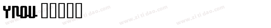 Yndu字体转换